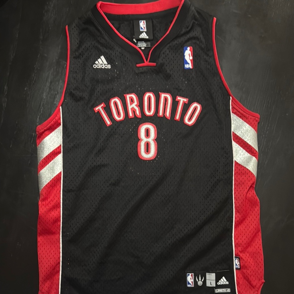 Vintage Adidas #8 CALDERON Toronto Jersey